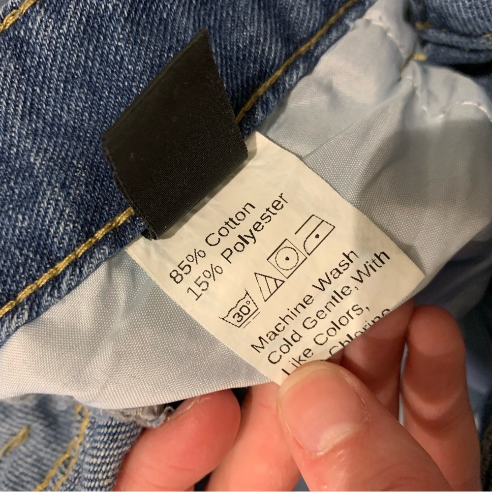 Split Color Jeans - Picture 4 of 5